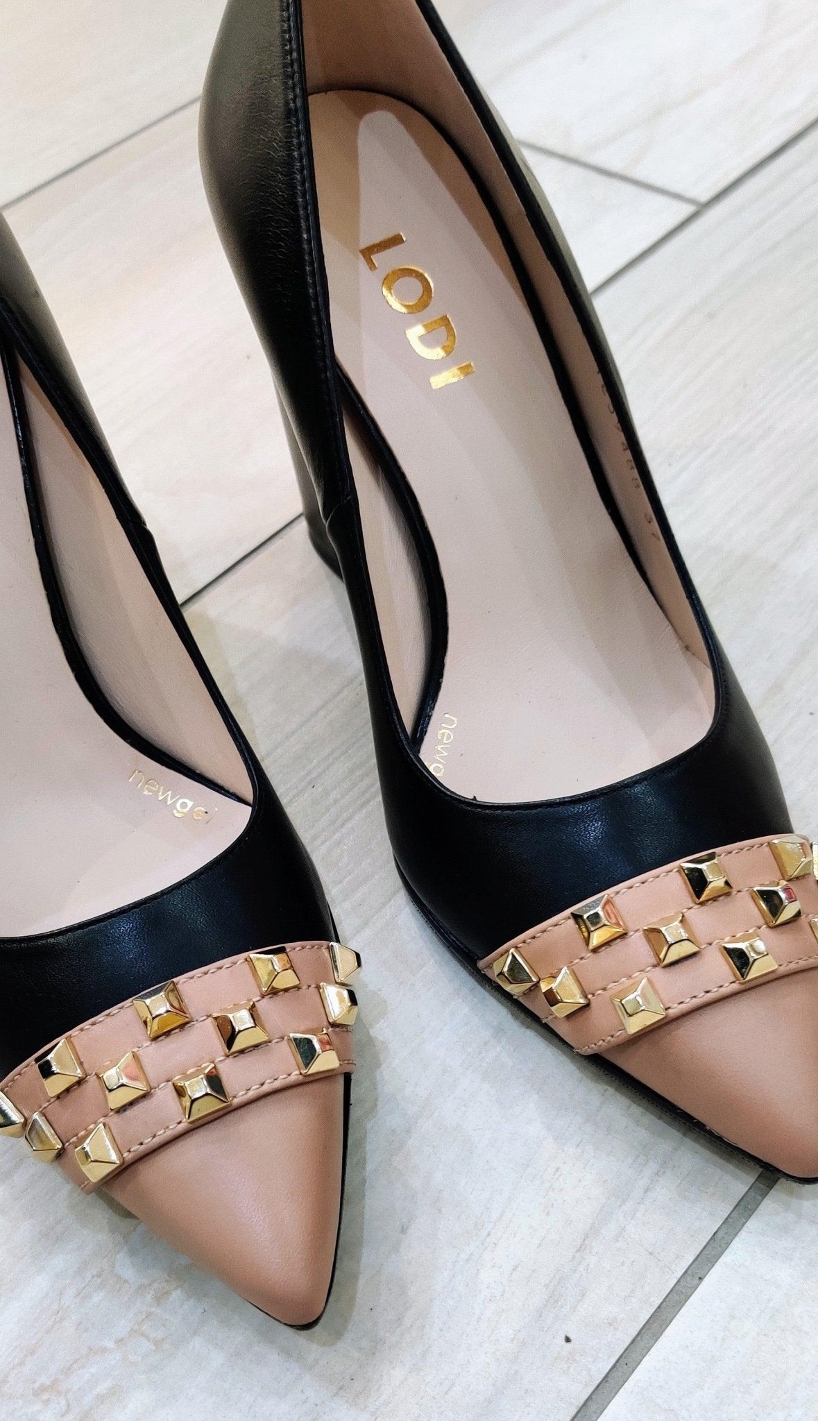 Seneri | Black - Nude | LODI | Heels | Jenny Shoo Bootique